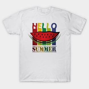 hello watermelon summer T-Shirt